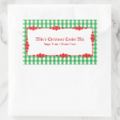 ラベルの缶詰 長方形シール (バッグ)