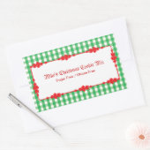 ラベルの缶詰 長方形シール (封筒)