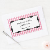 ラベルの缶詰 長方形シール (封筒)