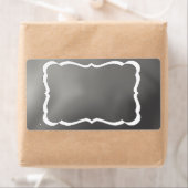 ラベルのChalkboardバッキング….. ラベル (インサイチュ)