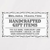 ラベルのCrafter製品名と説明 ラベル (デザイン1)