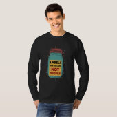 ラベルはJars Not People Freedom Diversity A用 Tシャツ (正面フル)