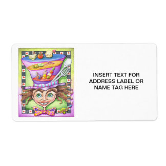 ラベルまたは名前タグ – 不機嫌プラッタ ラベル