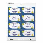 ラベルを缶詰にするナシジャム ラベル (フルシート)