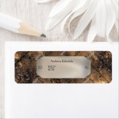 ラベルエレガントパーソナルビジネスさびメタル2 ラベル (インサイチュ)