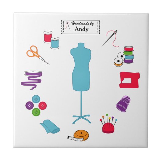 ラベルカスタマイズは右に縫い付け タイル (正面)