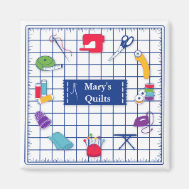 ラベルカスタマイズキルトマグネット マグネット