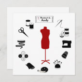 ラベルカスタマイズフラットカード (正面/裏面)