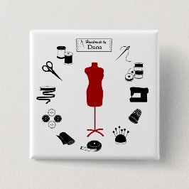 ラベルカスタマイズボタン 缶バッジ