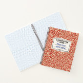 ラベルカスタム付き構図ノート ノートブック (内部)