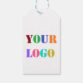 ラベルカスタム会社のロゴまたは写真のプロモーションギフト ギフトタグ (裏面)