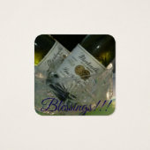 ラベルカードとメッセージカード (裏面)