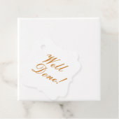 ラベルクラシックの良い行い祝賀手形ギフト フェイバータグ (インサイチュ)