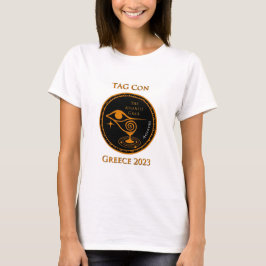 ラベルコンギリシャ2023 – 女性のTシャツ Tシャツ