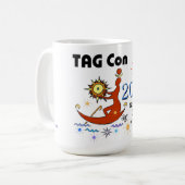 ラベルコン2023黄金のディスクRa -クラシックマグカップ コーヒーマグカップ (正面左)