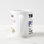 ラベルコン2024へアトランティスとバック – ジャンボマグカップ ジャンボコーヒーマグカップ (裏面)