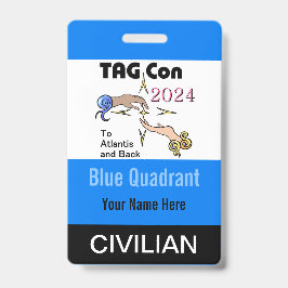 ラベルコン2024 - Blue Quadrant – 民間バッジ バッジ