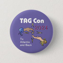 ラベルコン2024 - To Atlantis and Back PURPLEボタン 缶バッジ