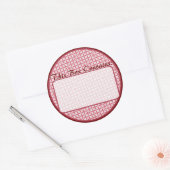 ラベルシール ラウンドシール (封筒)