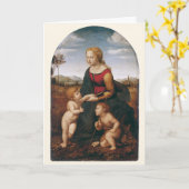 ラベルジャルディニエールバイラパヘル カード (黄色い花)