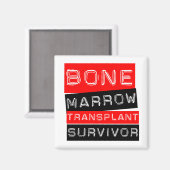 ラベルスタイル – 骨髄移植サバイバー マグネット (正面/裏面)