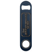 ラベルステンレス鋼ボトルオープナー スピード栓抜き (正面)