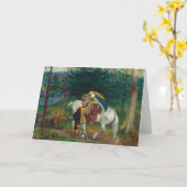 ラベルダムサンメルシ | ウォルタークレーン カード (黄色い花)