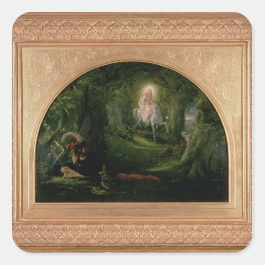 ラベルダムサンメルシ スクエアシール (正面)