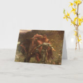 ラベルダメサンメルシーバイサーフランクディクシー カード (黄色い花)