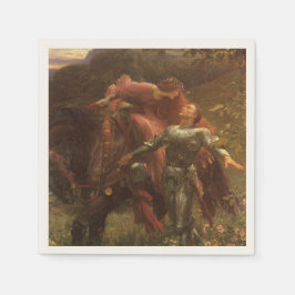 ラベルダメサンメルシーバイサーフランクディクシー スタンダードカクテルナプキン