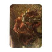 ラベルダメサンメルシーバイサーフランクディクシー マグネット (縦)