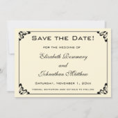 ラベルダメサンメルシーバイフランクディクシー結婚ズ セーブザデート (裏面)