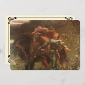 ラベルダメサンメルシーバイフランクディクシー結婚ズ 招待状 (正面/裏面)