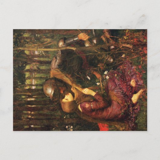ラベルダメサンメルシ – ジョンウィリアム・ウォーターハウス ポストカード (正面)