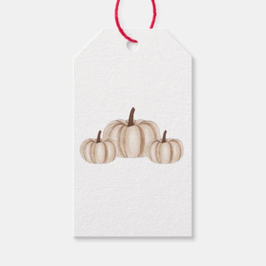 ラベルパンプキンハロウィーン ギフトタグ (正面)