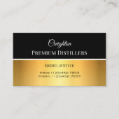 ラベルパーソナライズされたエレガント付け 名刺 (正面)