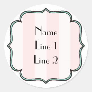 ラベルファンシーステッカー ラウンドシール