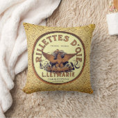 ラベルフランスの装飾用クッション クッション (ブランケット)