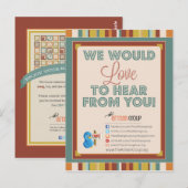 ラベルプレスはがき ポストカード (正面/裏面)