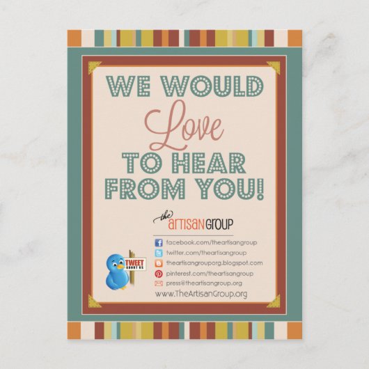 ラベルプレスはがき ポストカード (正面)