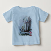 ラベルプール ベビーTシャツ (正面)