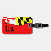 ラベルメリーランドを挙げて下さい ラゲッジタグ (正面横)