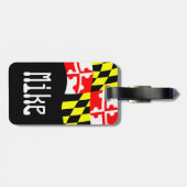 ラベルメリーランドを挙げて下さい ラゲッジタグ (裏面横)