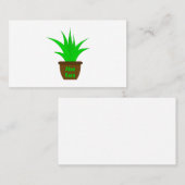 ラベル付きアロエベラ 名刺 (正面/裏面)