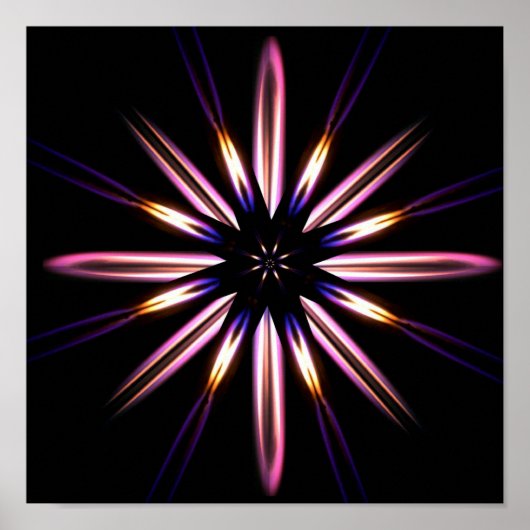 ラベル付きキャンバス印刷 ポスター (正面)