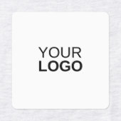 ラベル付き中四角アイロン ラベル (デザイン2)