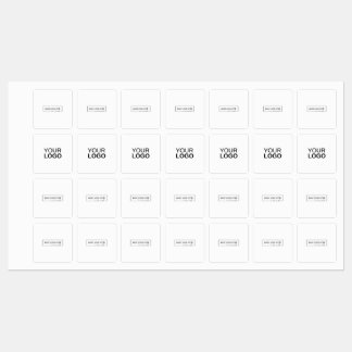 ラベル付き中四角アイロン ラベル