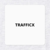 ラベル付き中四角アイロン ラベル (デザイン1)