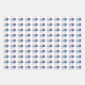 ラベル付き動物細胞図 ラッピングペーパーシート (正面2)