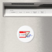 ラベル付き無効マグネット マグネット (インサイチュ (食洗機))